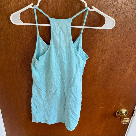 Blue Racerback Tank Top - Picture 3 of 3